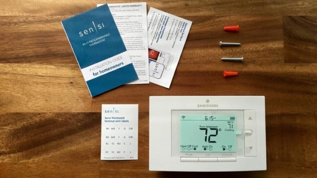 Termostato Sensi WiFi Unboxing